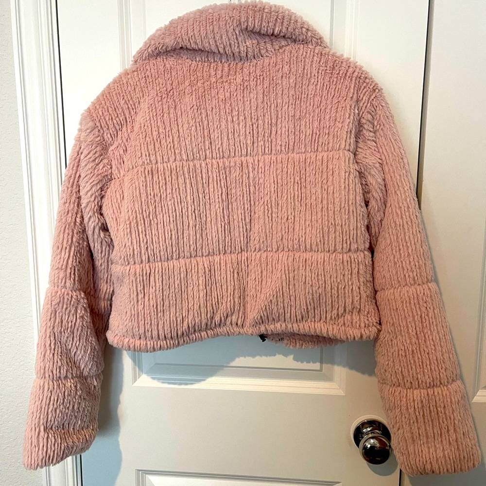 Pink Cropped Jacket - Picture 6 of 6